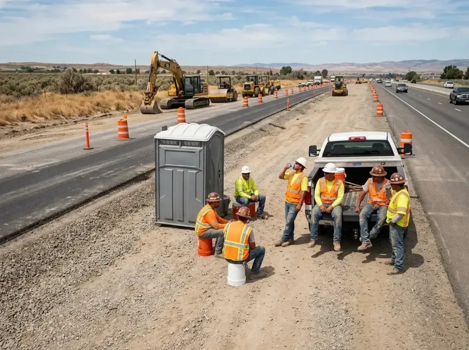 highway-road-construction-crew-007 — frequently asked questions, Porta Potty and Restroom Rentals in Fairway, KS